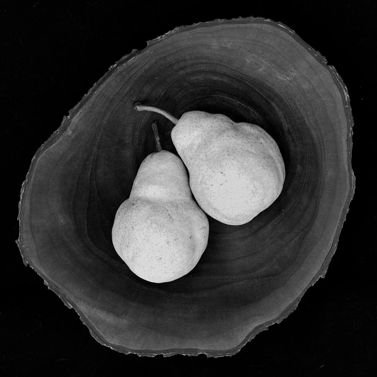 Two Pears in Wood Bowl.jpg