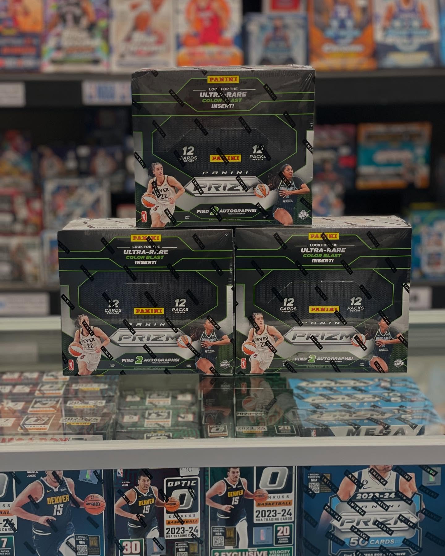2024 Panini Prizm WNBA Hobby release day! 

Who will be the first to pull a Caitlin Clark autograph?!
