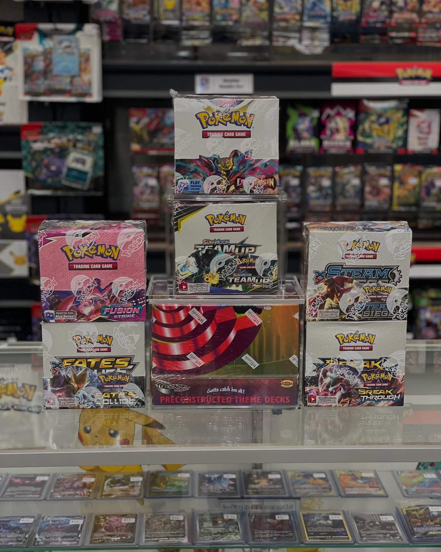 Looking for older sealed Pokemon boxes? We have them! 

#gottacatch&eacute;mall