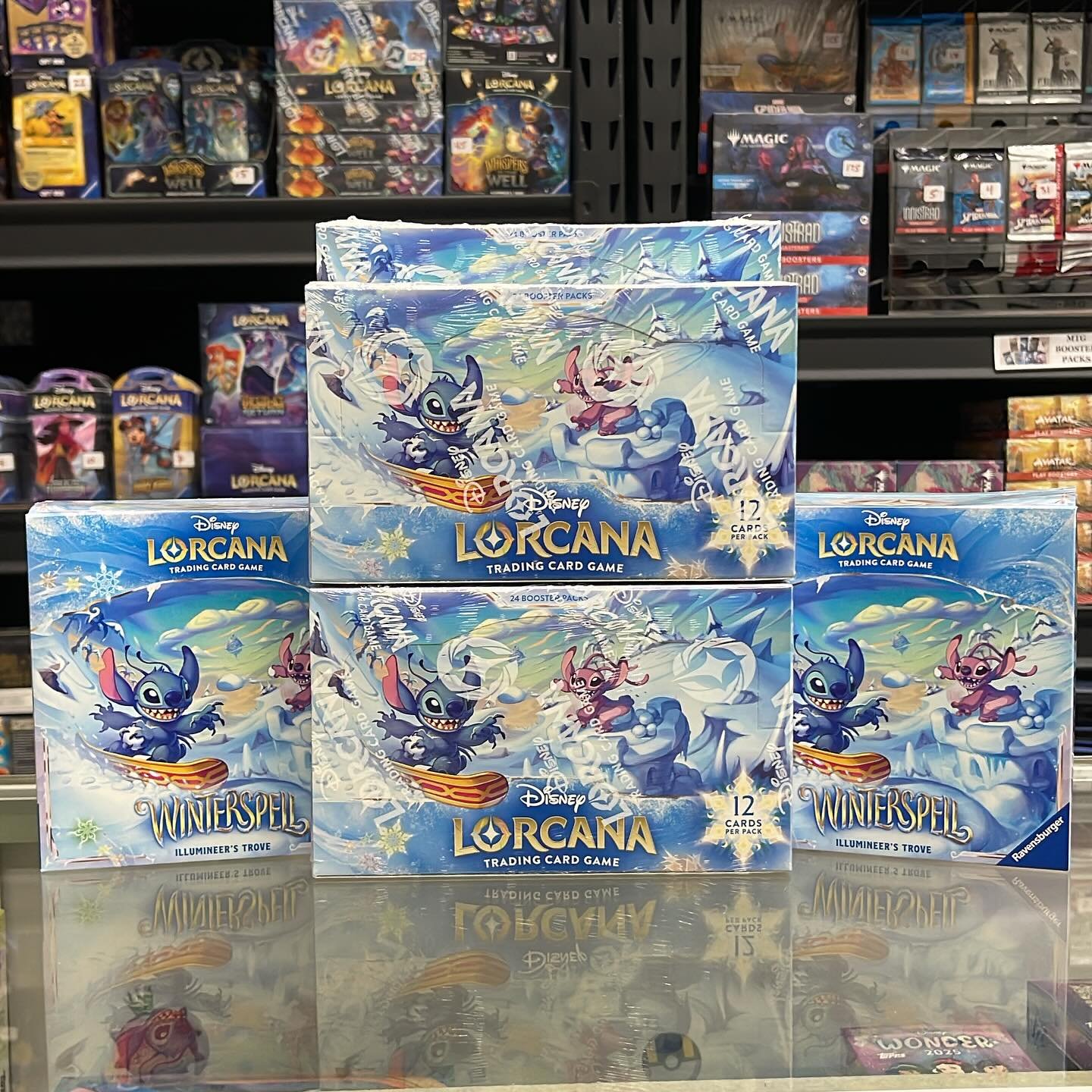NEW RELEASE: Lorcana Winterspell is now available at The Fantastic Store! Who&rsquo;s going to pull the Moana Iconic today ✨