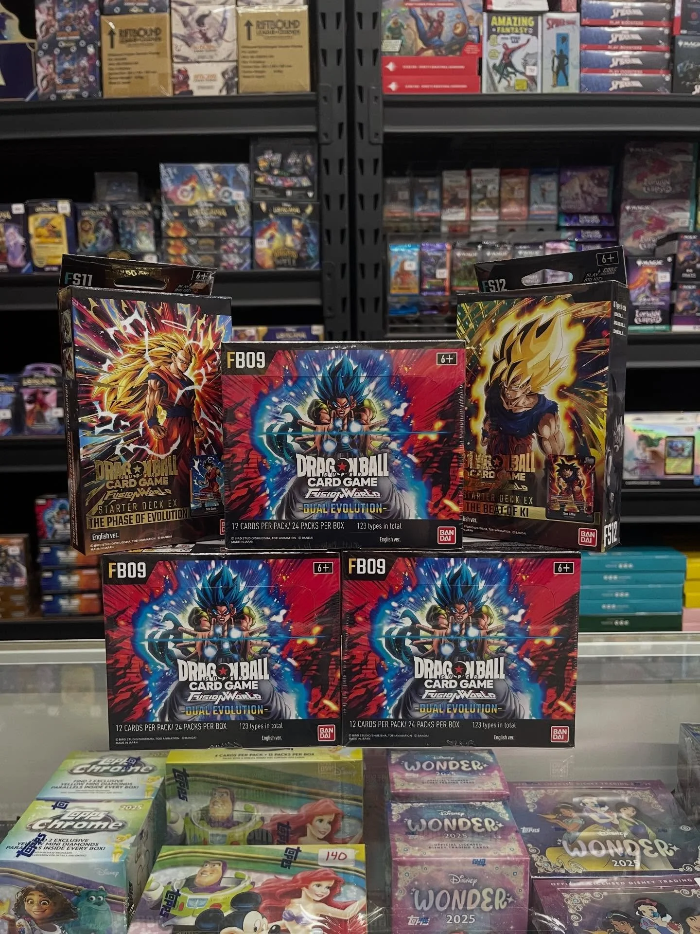 NEW RELEASES: We&rsquo;ve got a ton of new releases in our Gaming Center today! Dragon Ball booster boxes and starter decks, Disneyland hobby and blaster boxes, and Yu Gi Oh starter decks. Give us a visit and see what you can pull!
