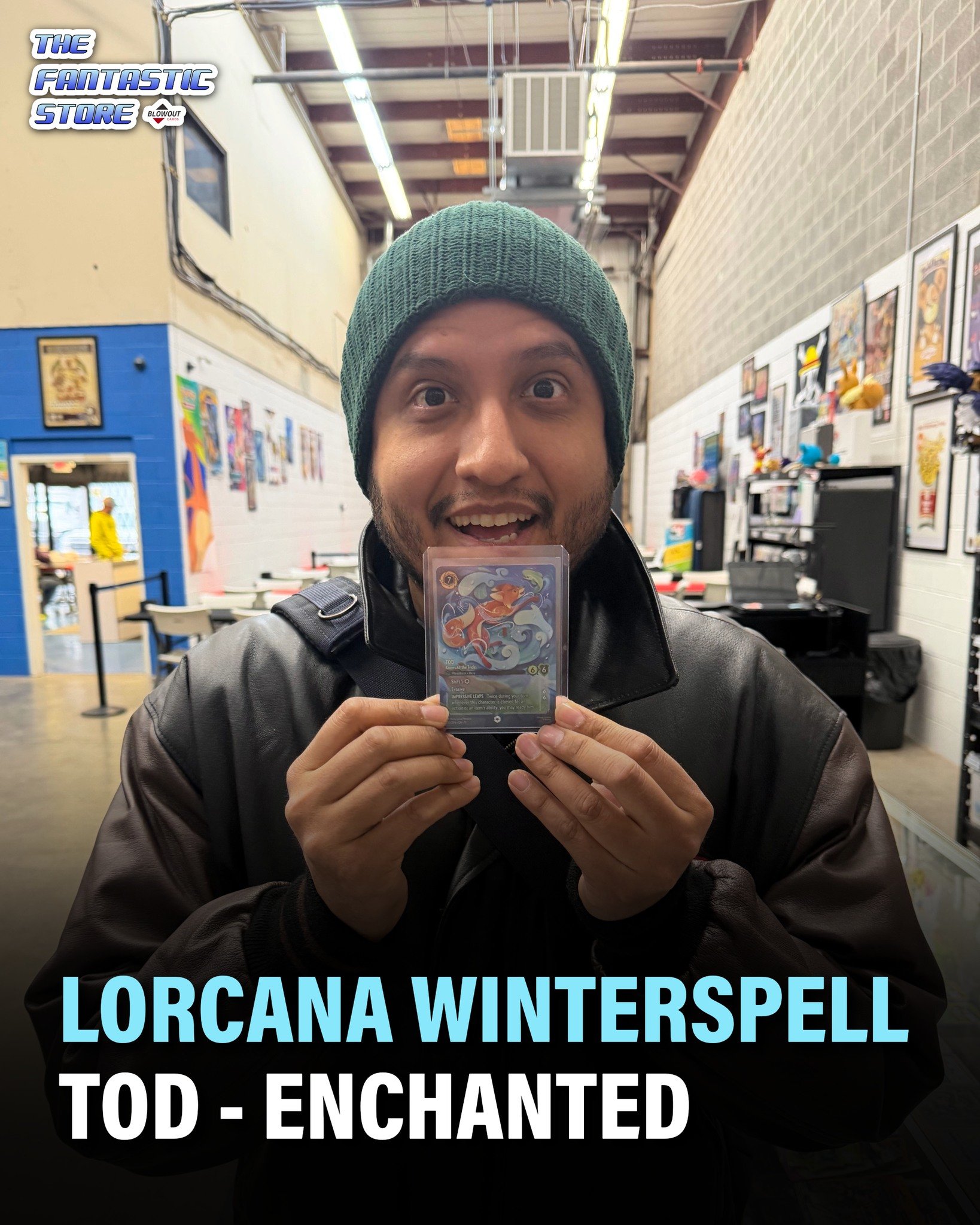 We always love seeing any Enchanted cards pulled, and it's always cute to see something from Fox &amp; The Hound!

Thank you for ripping some Lorcana Winterspell with us, Freddy, and congrats! 

#disney #disneylorcana #lorcanatcg #lorcanaenchanted #e