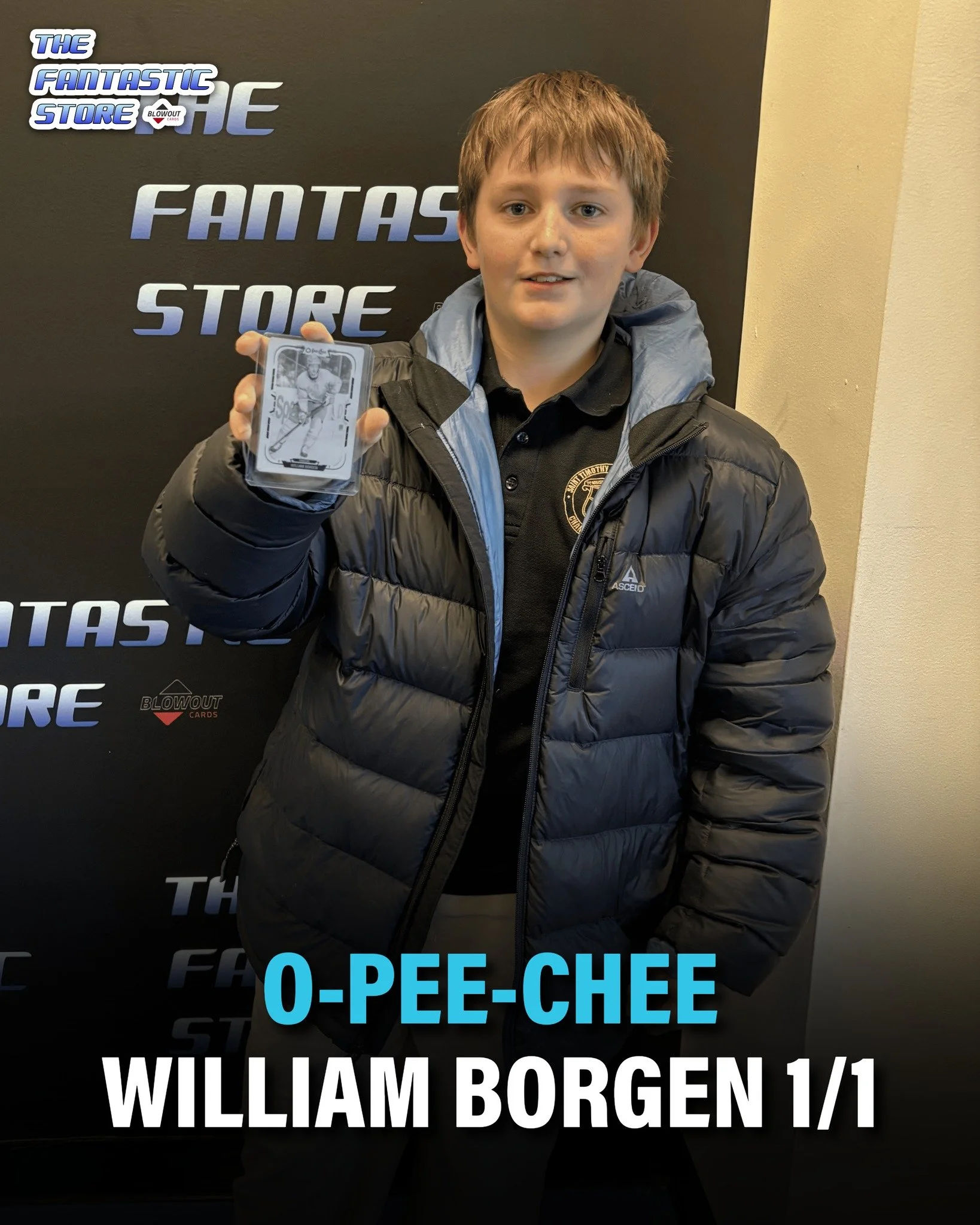 George can't stop pulling 1/1s! This William Borgen 1/1 out of O-Pee-Chee is one of the many 1/1s he's ripped with us in the past few weeks. The hobby loves to see it! 

Don't stop breaking George, and we hope to see you soon! 

#opeechee #opeecheeho