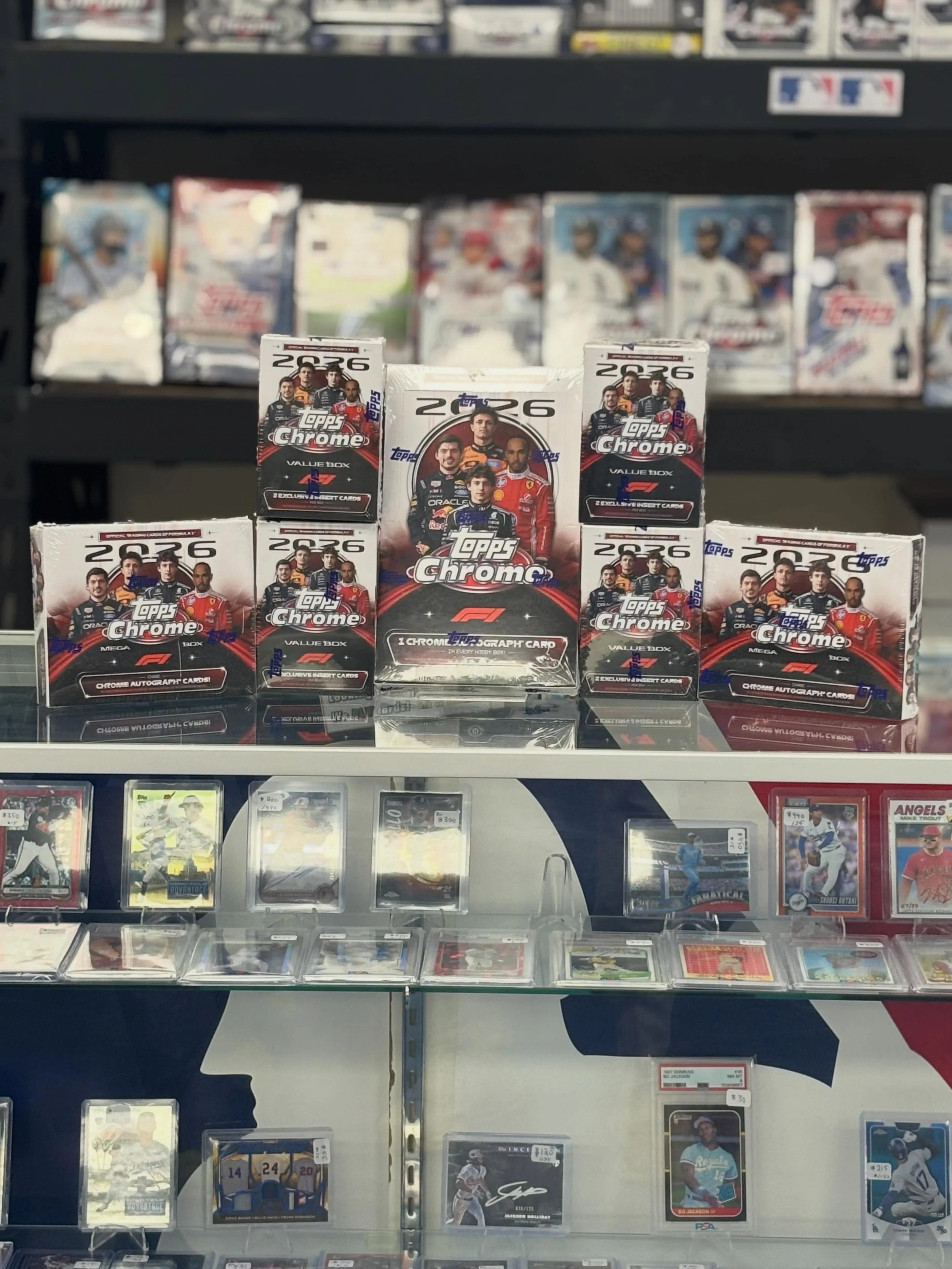🏎️ 2026 Topps Chrome Formula 1 🏎️ 

Swing by the shop to pick up a box today!