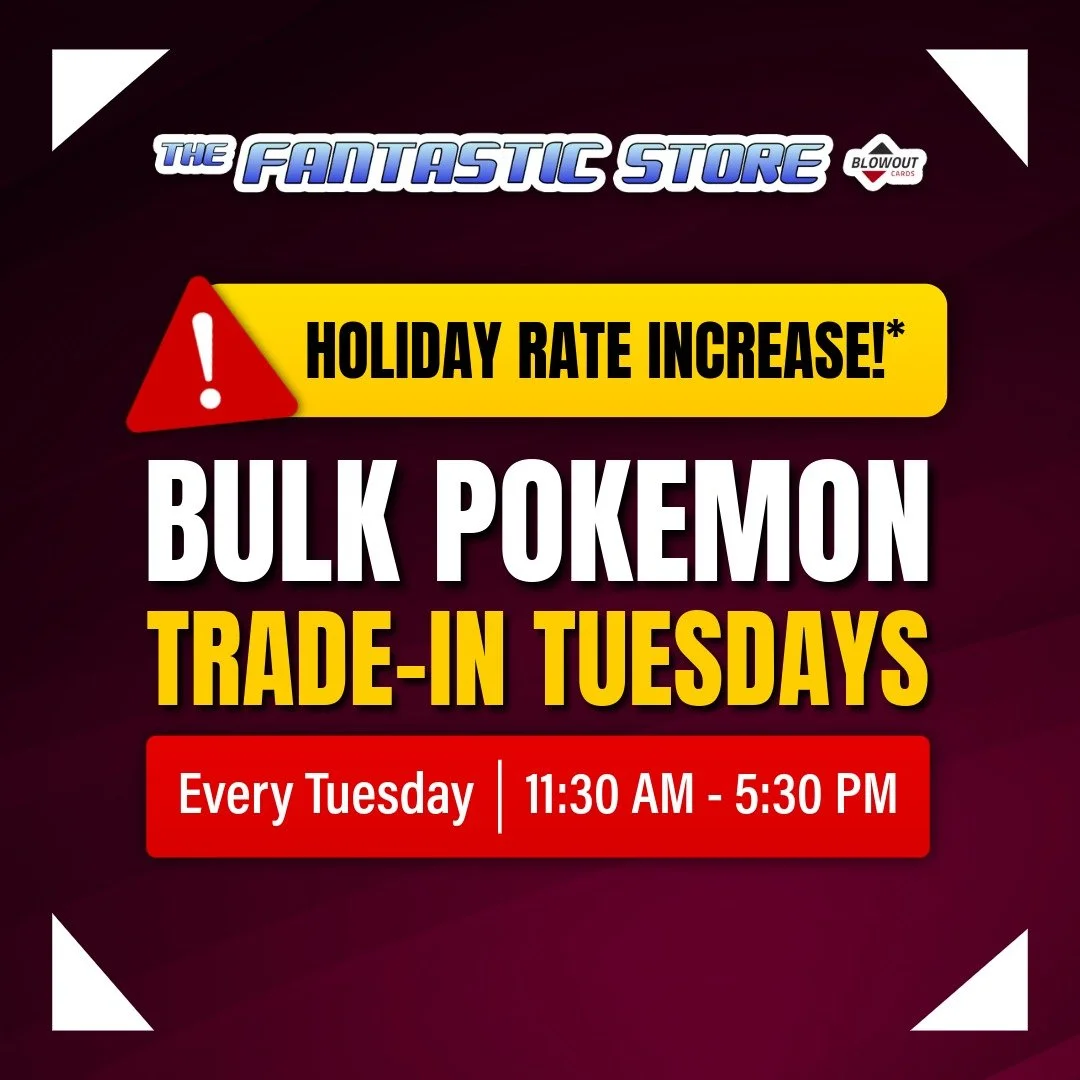 Bulk Pokemon Trade-in Tuesday