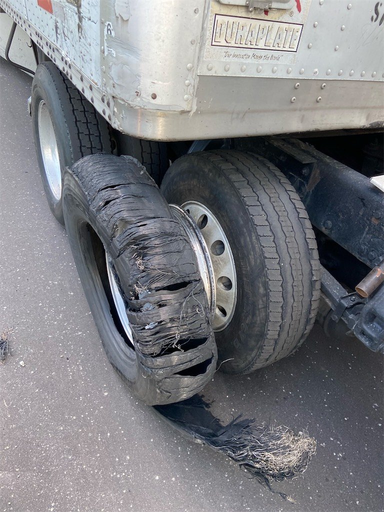 Driver Tire Replacement