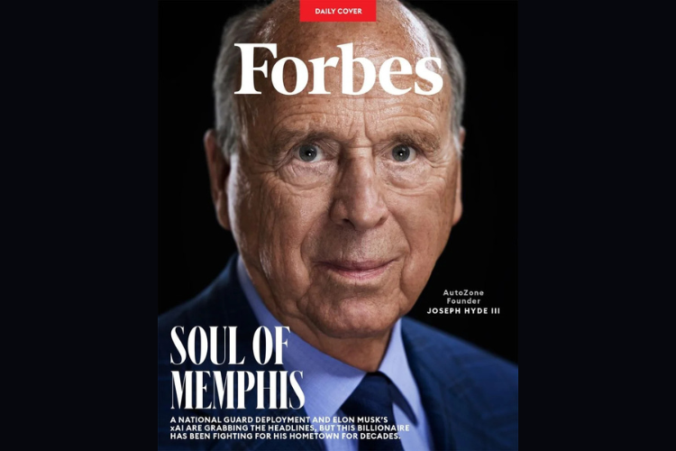 Forbes Profiles Pitt Hyde, Highlights Philanthropic Focus on Memphis