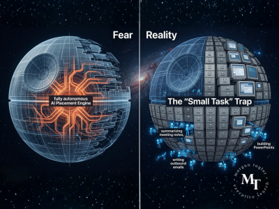 The Autonomous AI "Death Star" is an Illusion