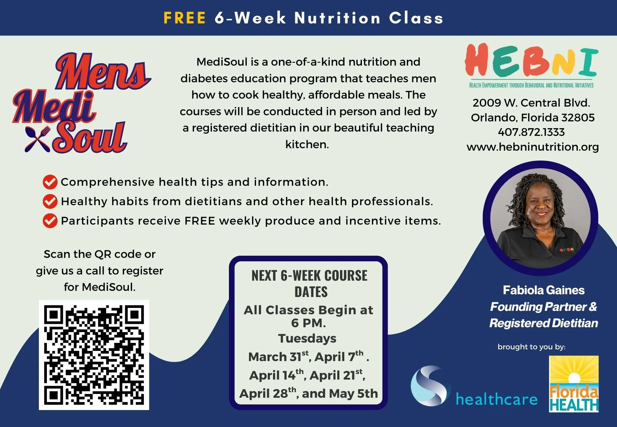 Men’s MediSoul: Nutrition education class