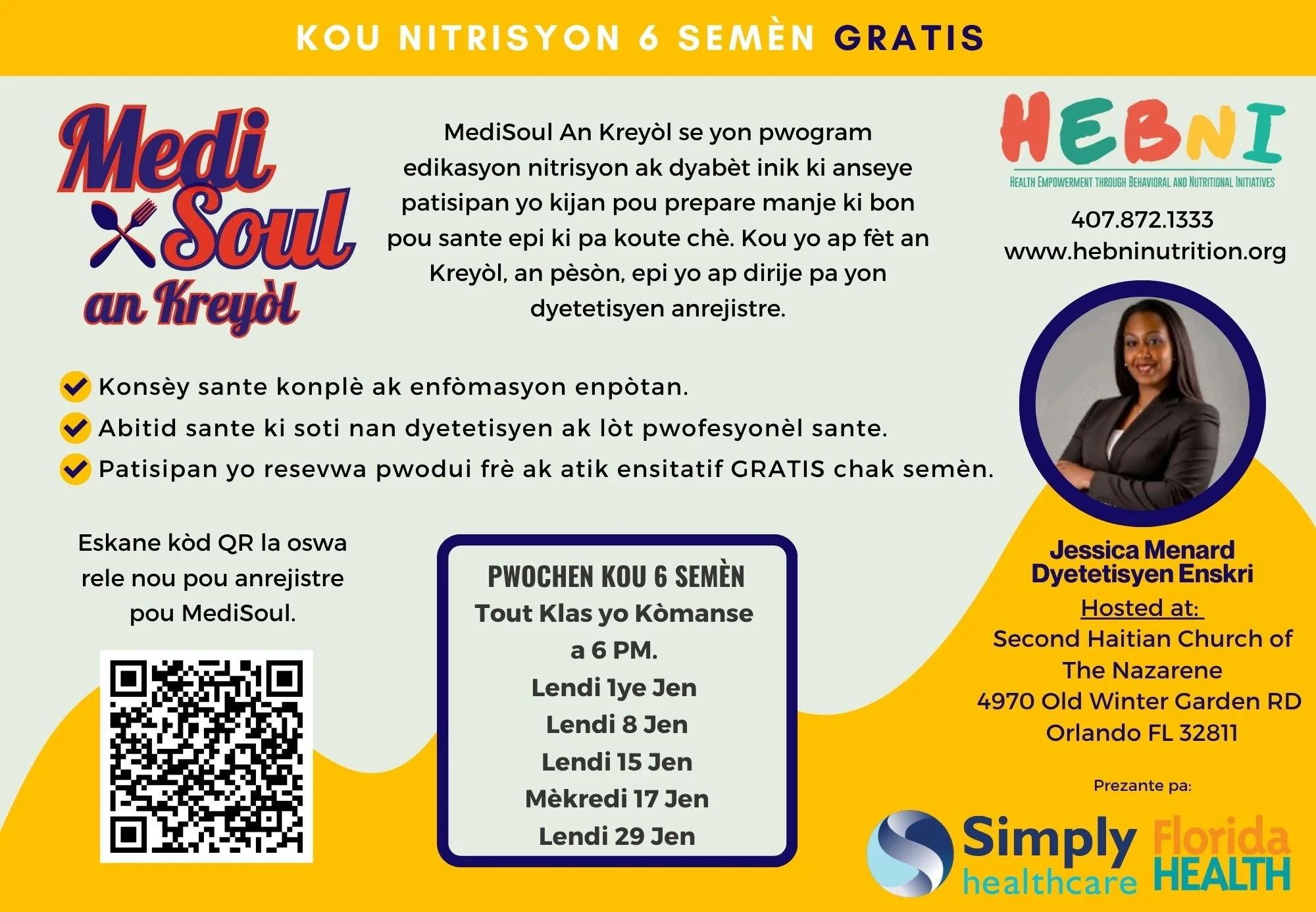 MediSoul Nutrition Education: an Kreyòl
