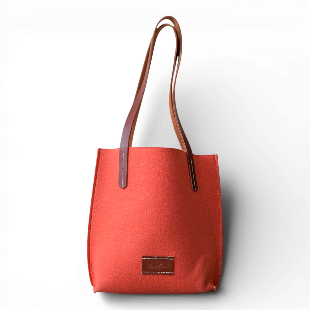 Loveline Felted Wool in Coral