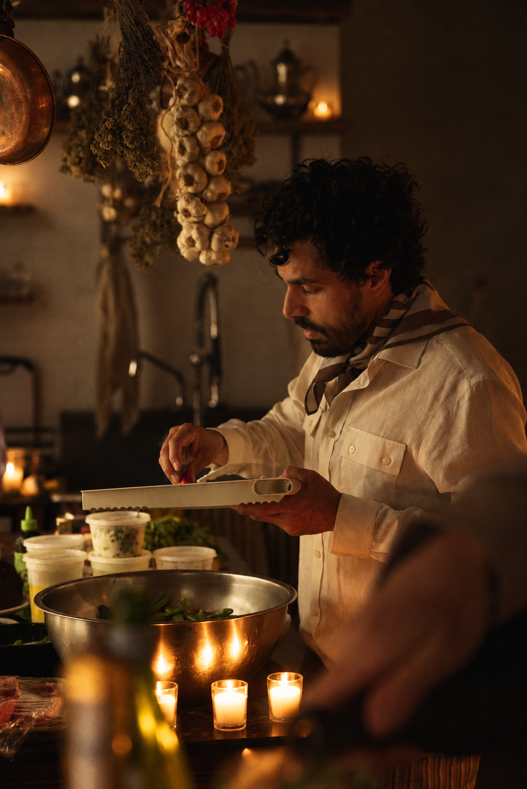 Candlelit Chef in a Rustic Kitchen.png