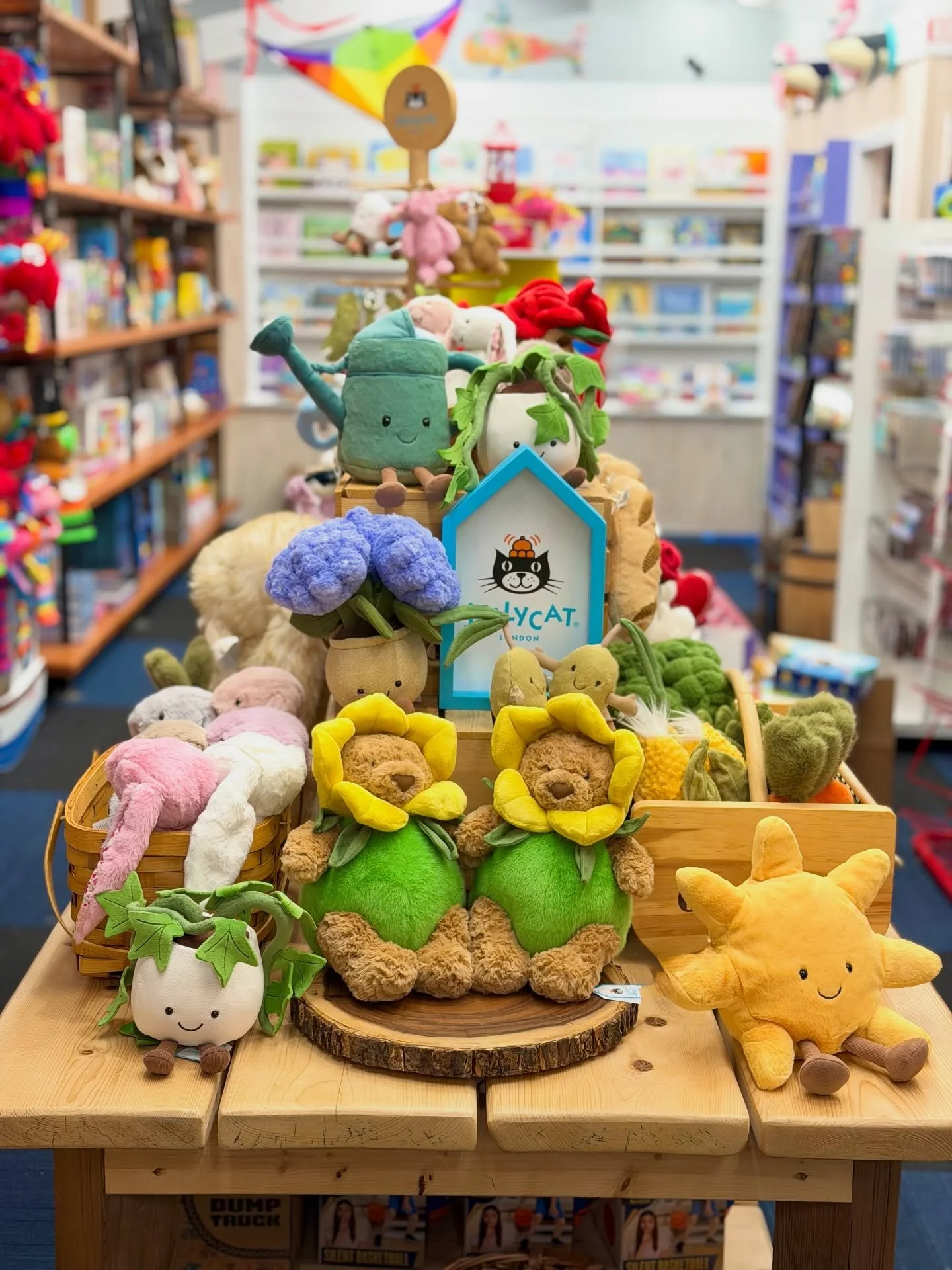 Spring has sprung, and we're ready to celebrate! Open this weekend for Shop in Full Bloom 🌸 🌺🌻#wellfleetchamberofcommerce #shoplocal #jellycat #jellycatsofinstagram #abiyoyostore