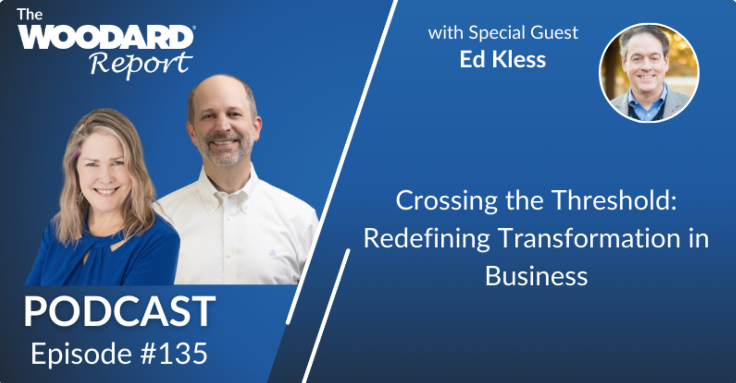 Podcast: Ed Kless on Crossing the Threshold: Redefining Transformation in Business