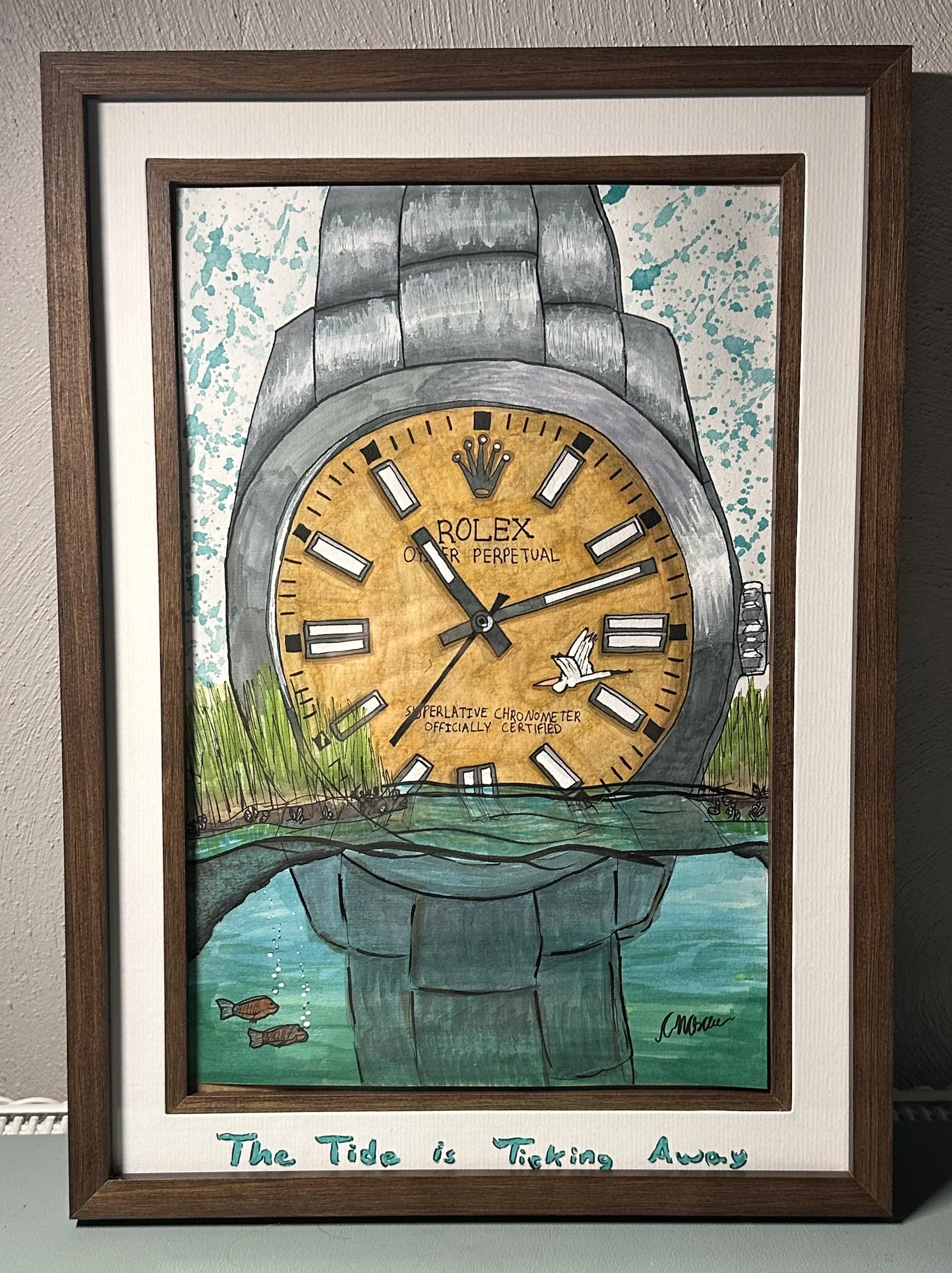 Catherine Adler, "The Tide is Ticking Away"