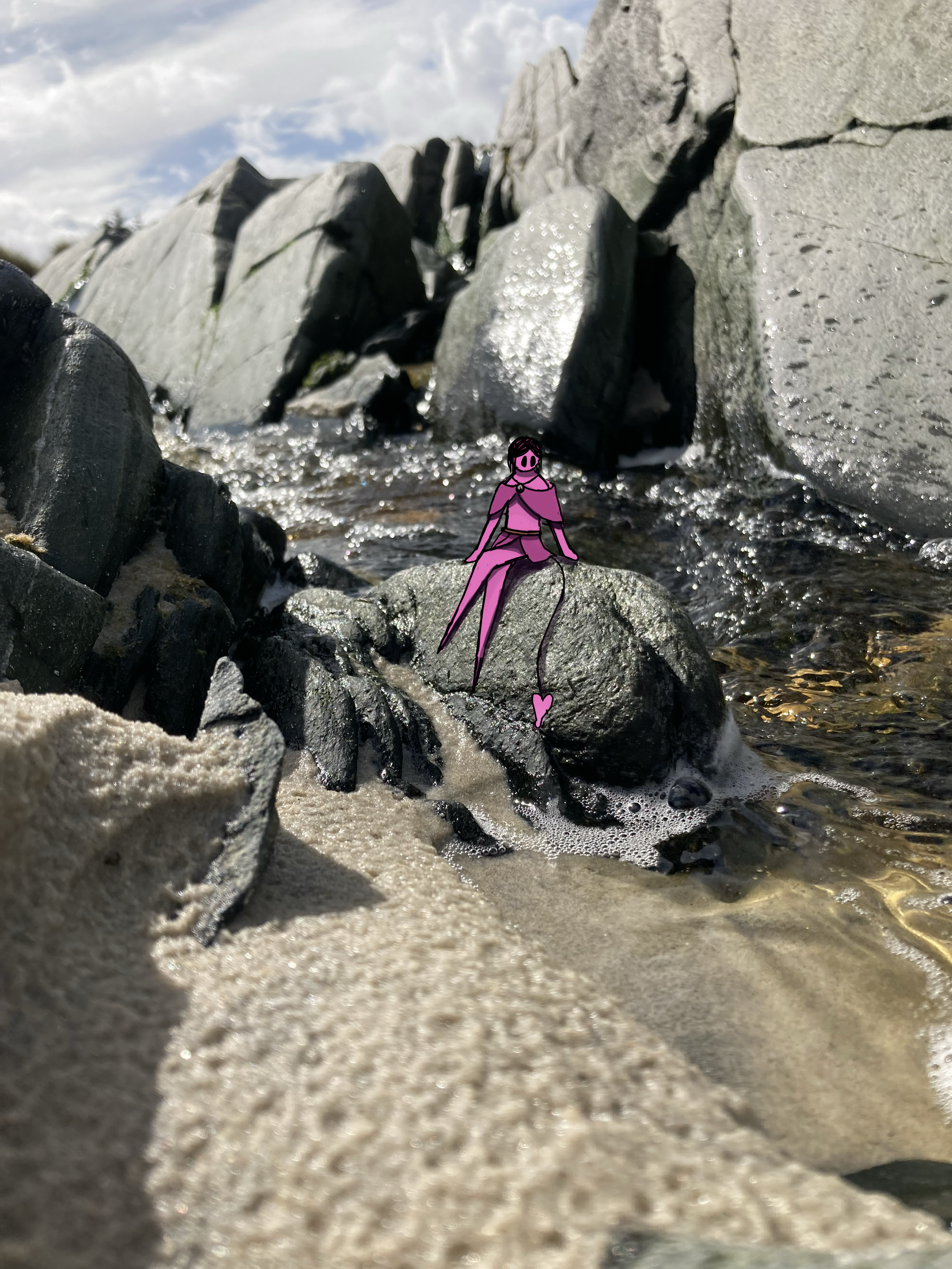 Levi Roggero, "A Sandy Rivulet"