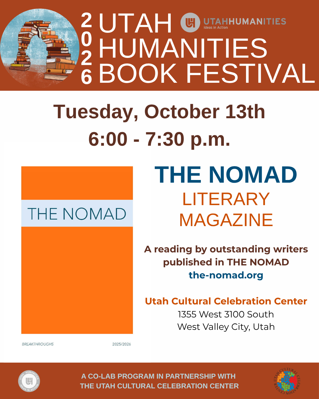 Celebrating THE NOMAD Literary Magazine