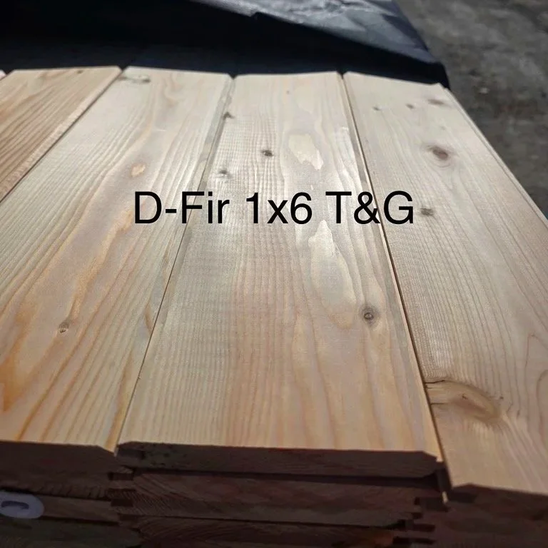 Douglas Fir Tongue and Grove lumber for sale