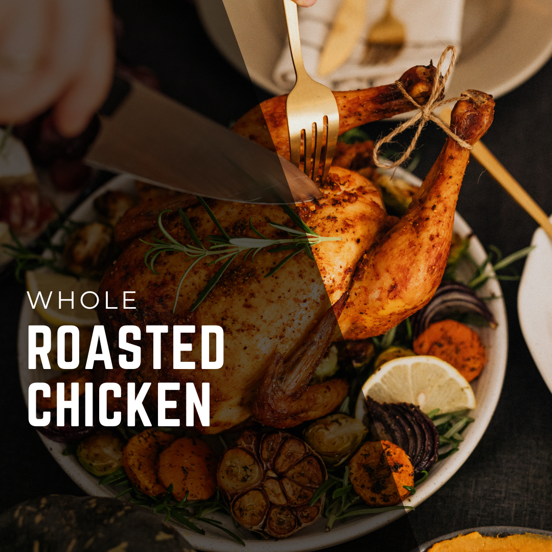 Easy Whole Roasted Chicken with Tee’s Signature Seasoning Blends