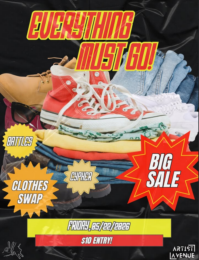 COMMUNITY SWAP SHOP SELL & SESSION