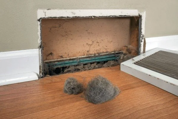 Floor Vent Vacuuming