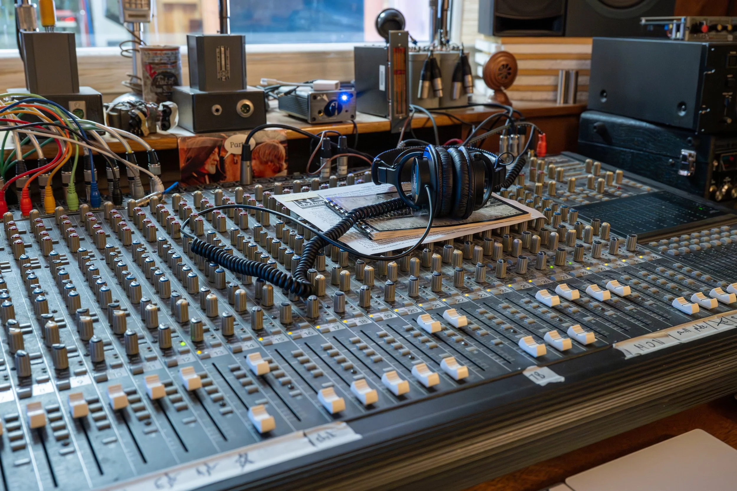 Winston-Salem, NC, Dec. 6, 2025 – Recording equipment.