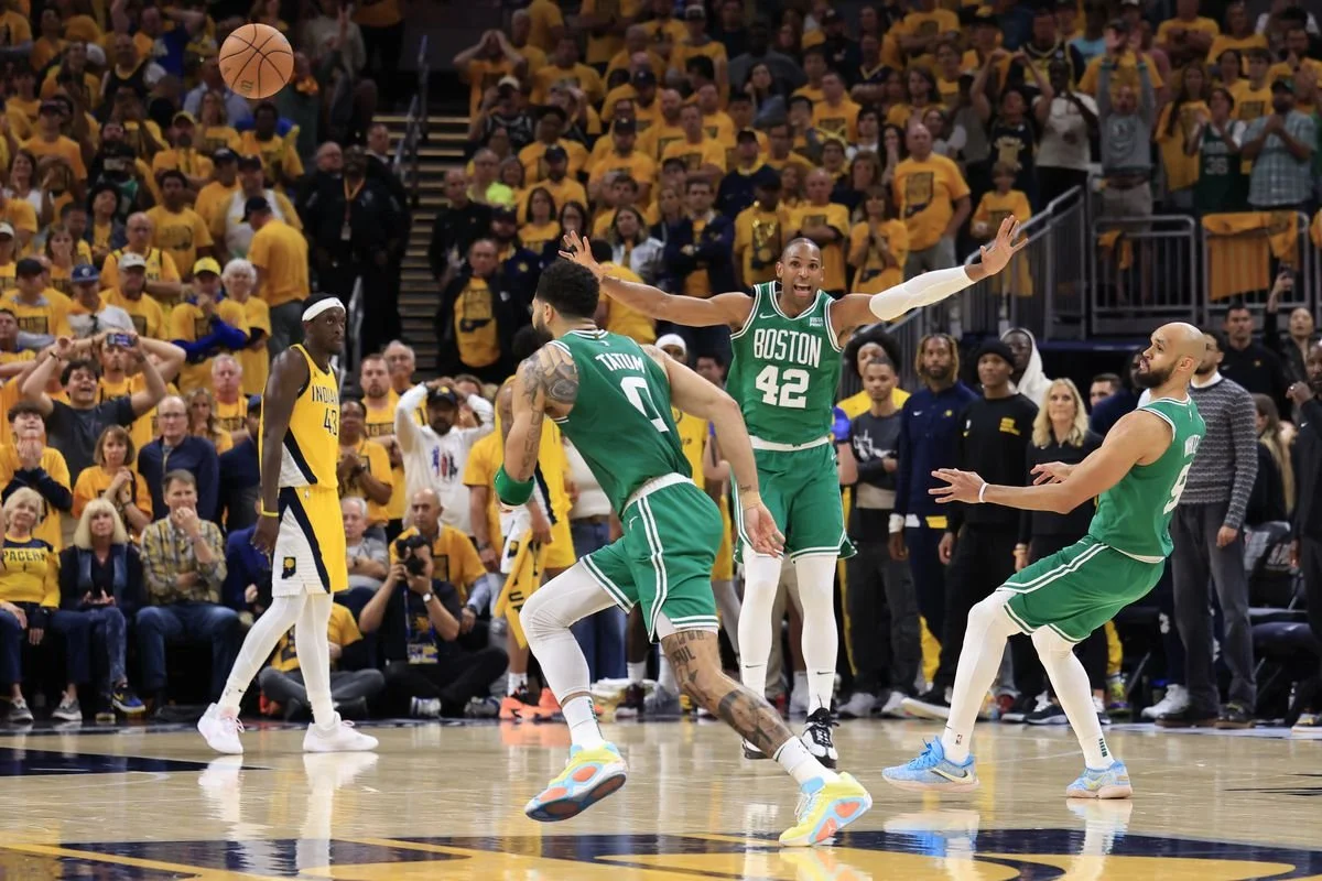 NBA playoffs: Celtics rally again past Pacers 