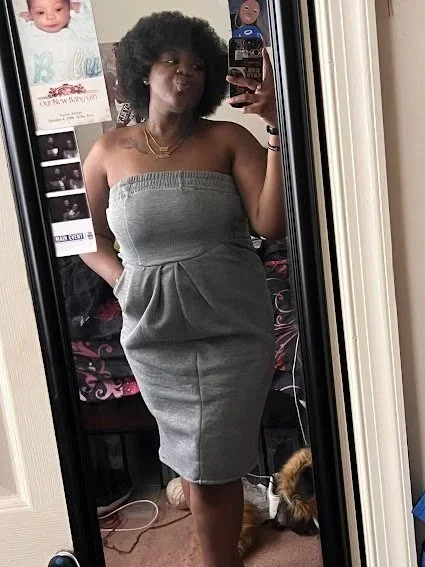 Reworked Hoodie Dress
