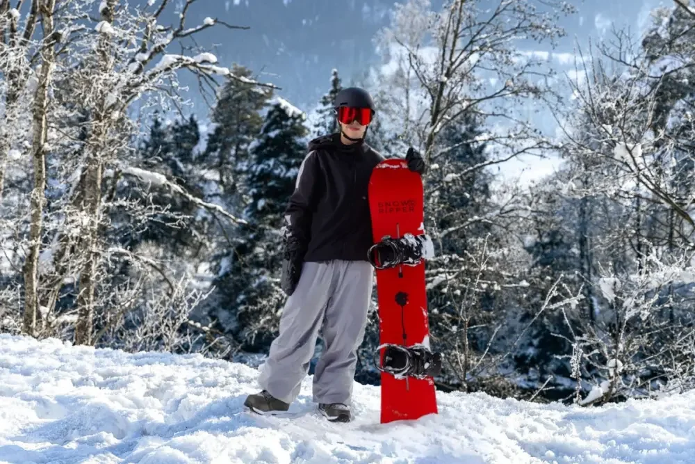 Drift Baggy Snow Pants – Cool Grey