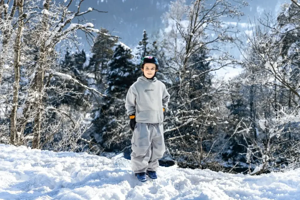 Boys Baggy Snow Pants grey.webp