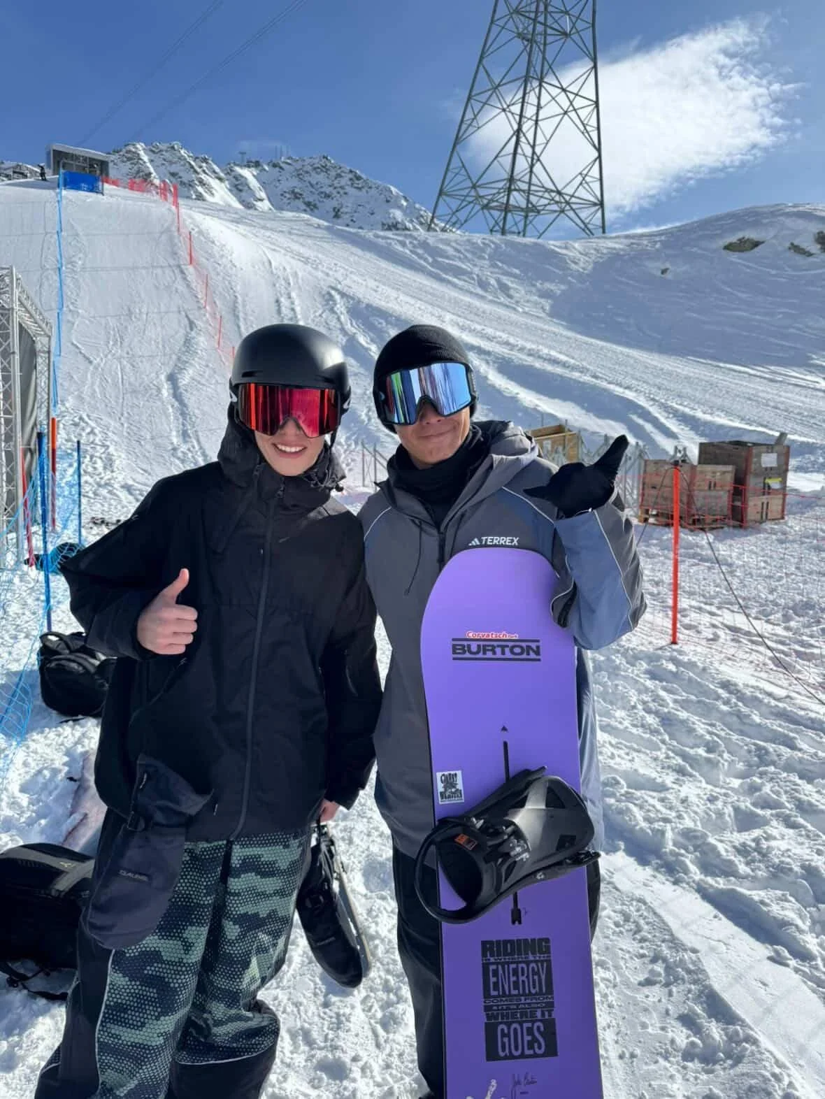 SnowRipper Baggy Snow Pants with Yas Sato