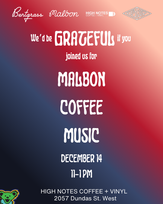 Bentgrass Golf X High Notes Coffee + Vinyl Pop-Up