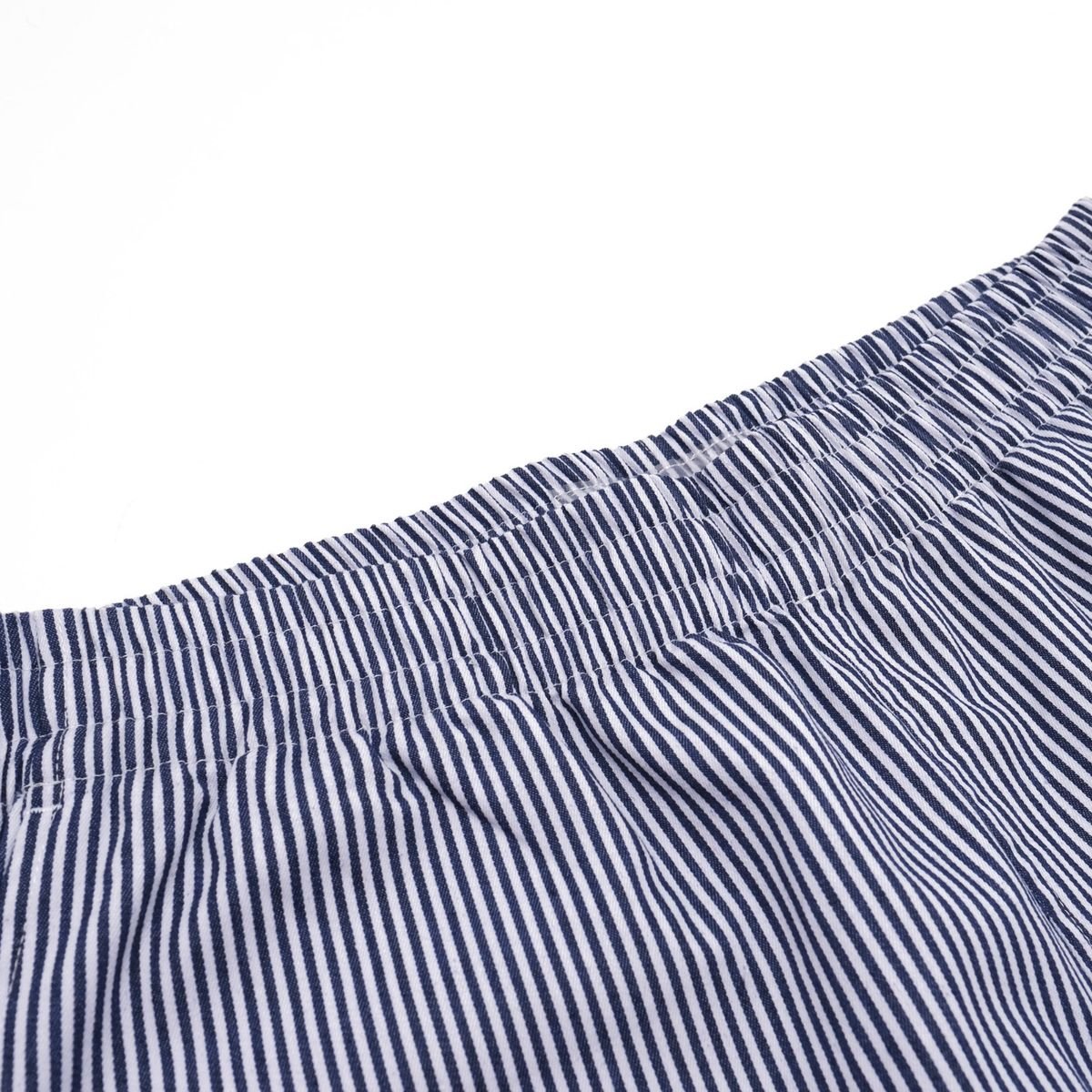 Otis Stripe Oxford Shorts Navy 3.jpg