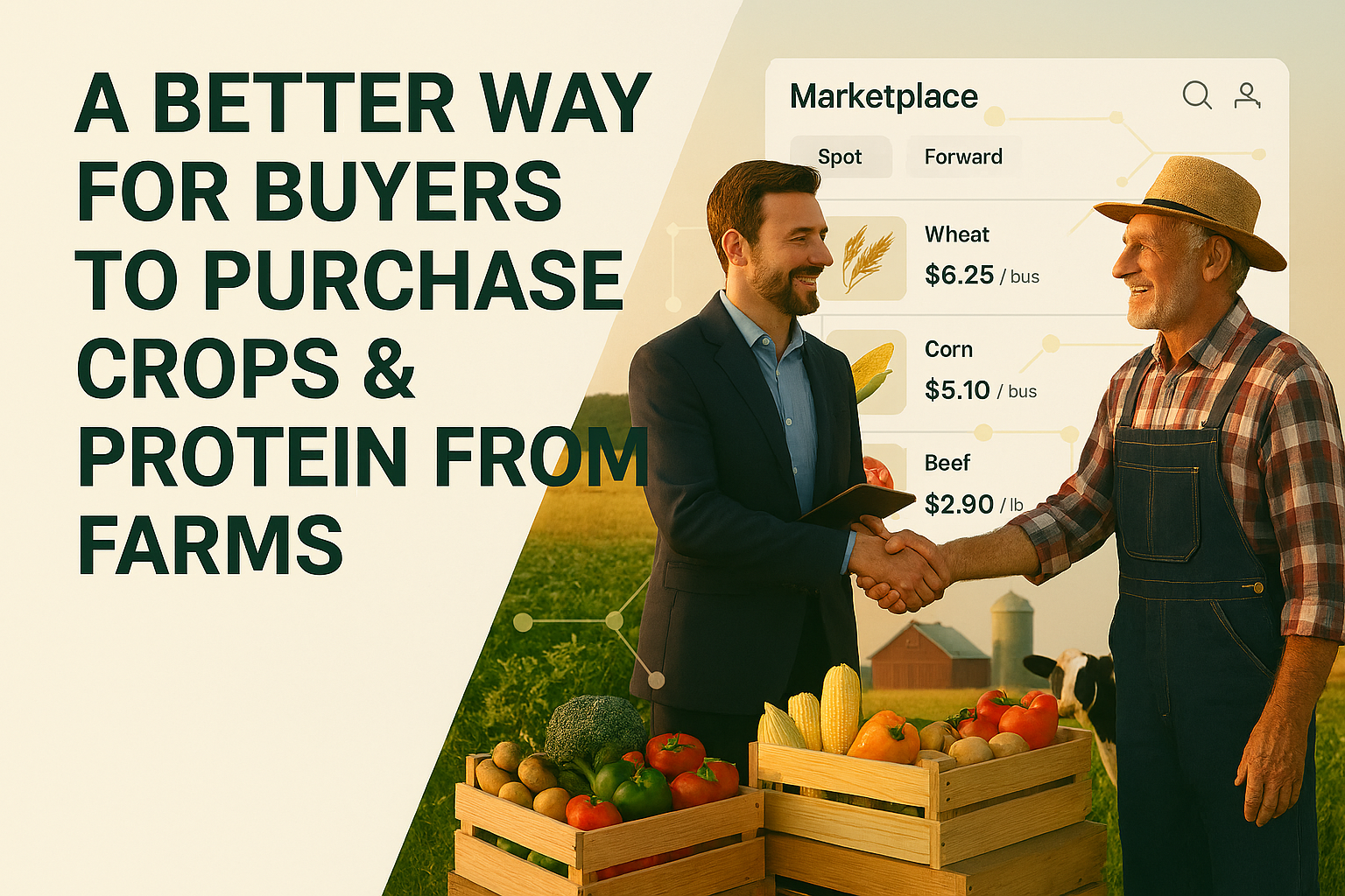 Why buyers of specialty crops, grains, protein, and other agricultural items purchase through SPECCX?