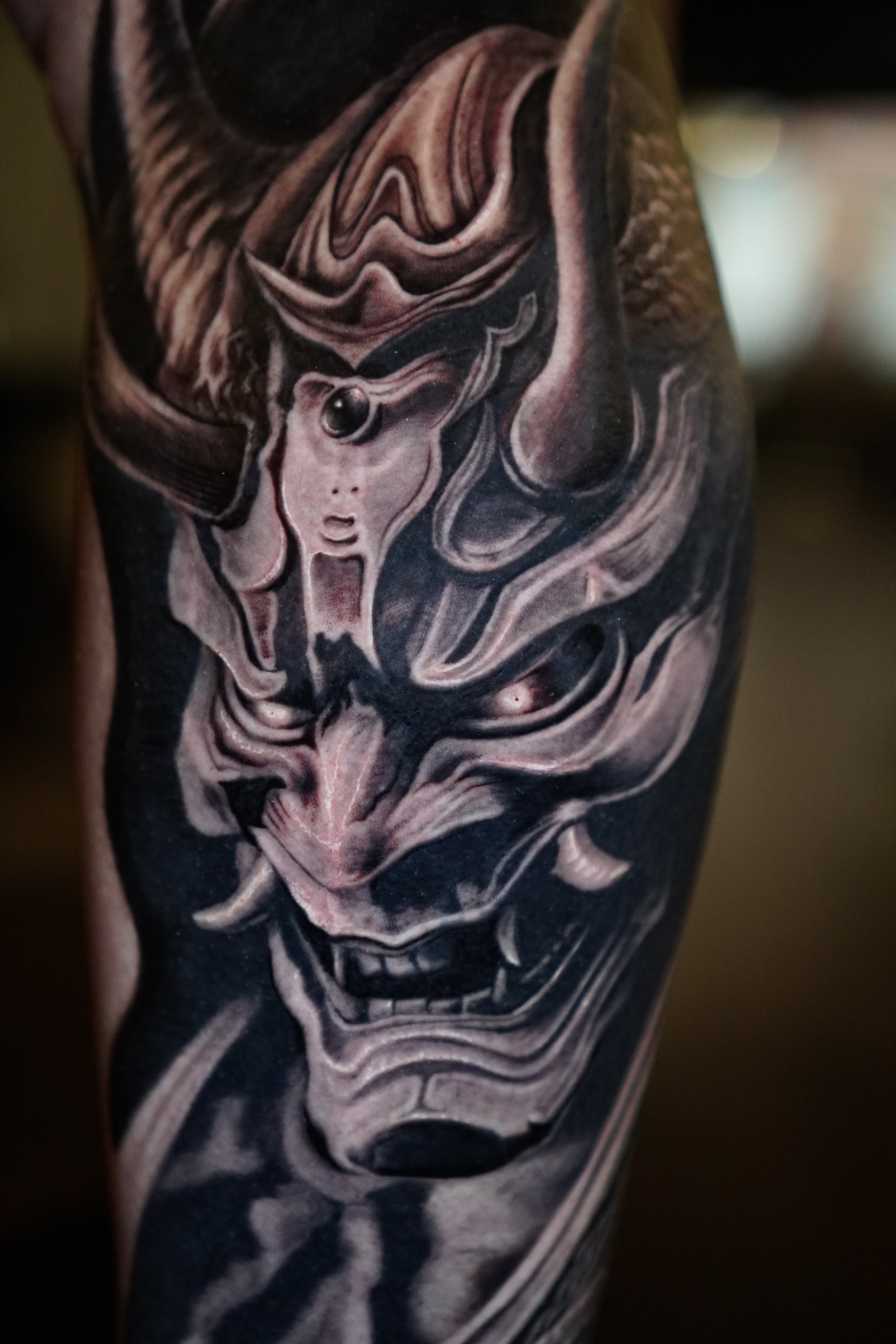 japanese black and grey tattoo NYC 