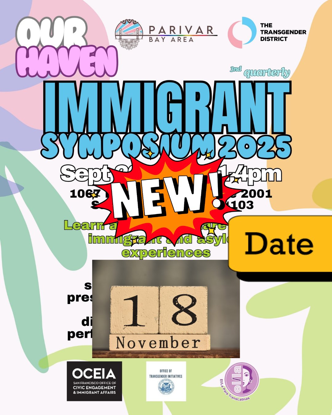 Our Haven: Immigrant Symposium/Simposio de Inmigrantes