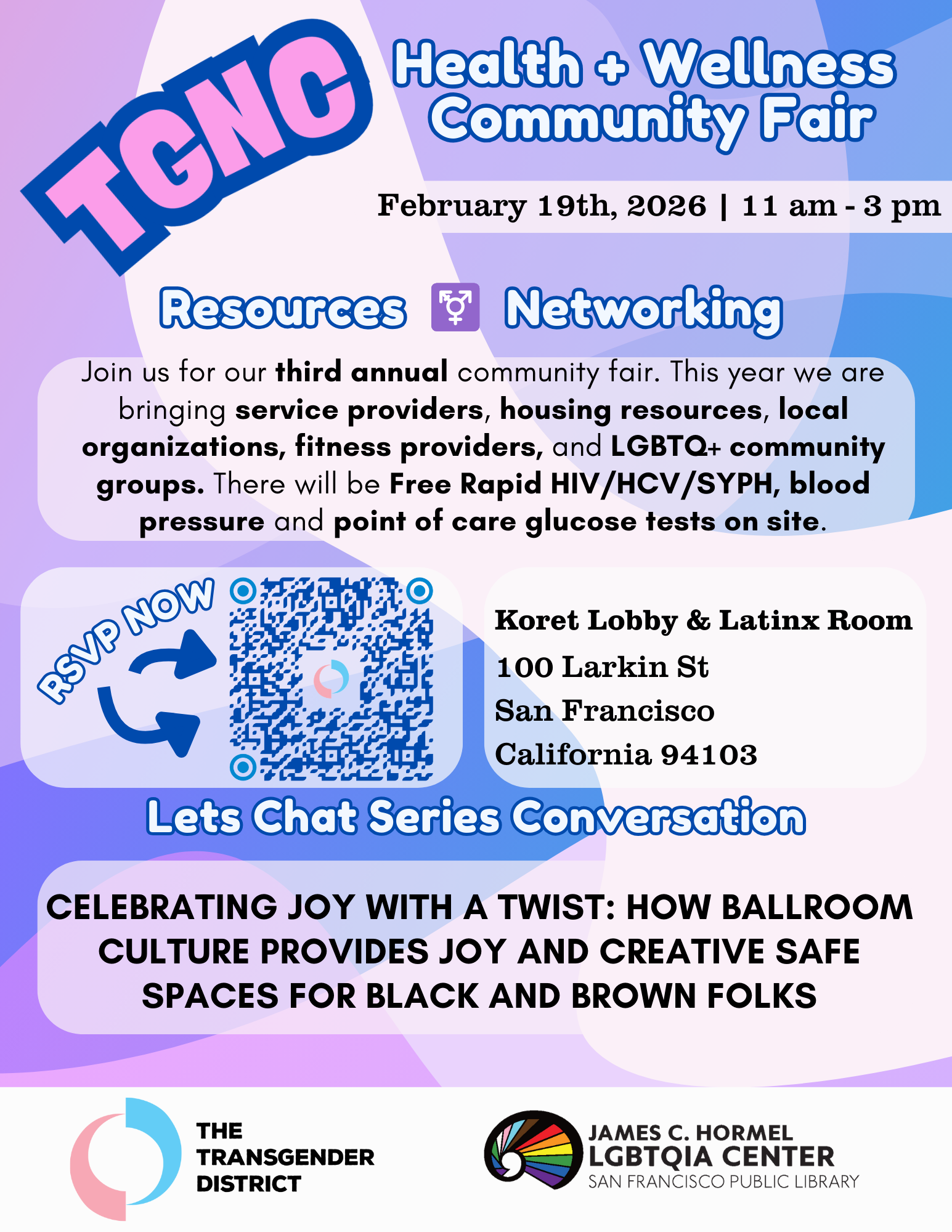 TGNC Health and Wellness Community Fair