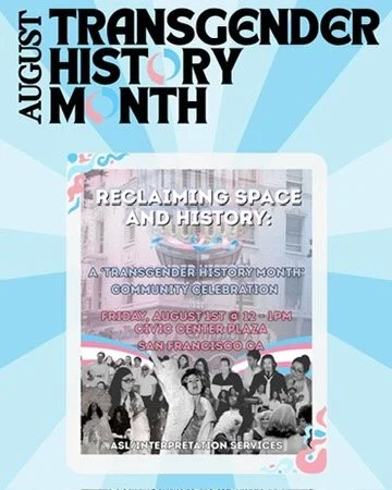 Reclaiming Space : A TRANS HISTORY MONTH COMMUNITY CELEBRATION