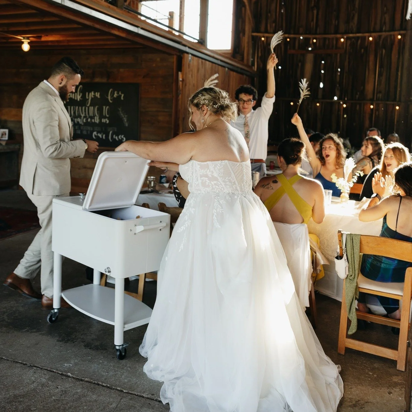 Would you buy from Had &amp; Trev&rsquo;s Sweet Stacks?  Because we would! The cutest &ldquo;business&rdquo; launch ever, ice cream sandwiches, straight from the bride &amp; groom.

Photos: Cecily Gubitosi @cecilygubitosiphoto 
@hadley_olivya