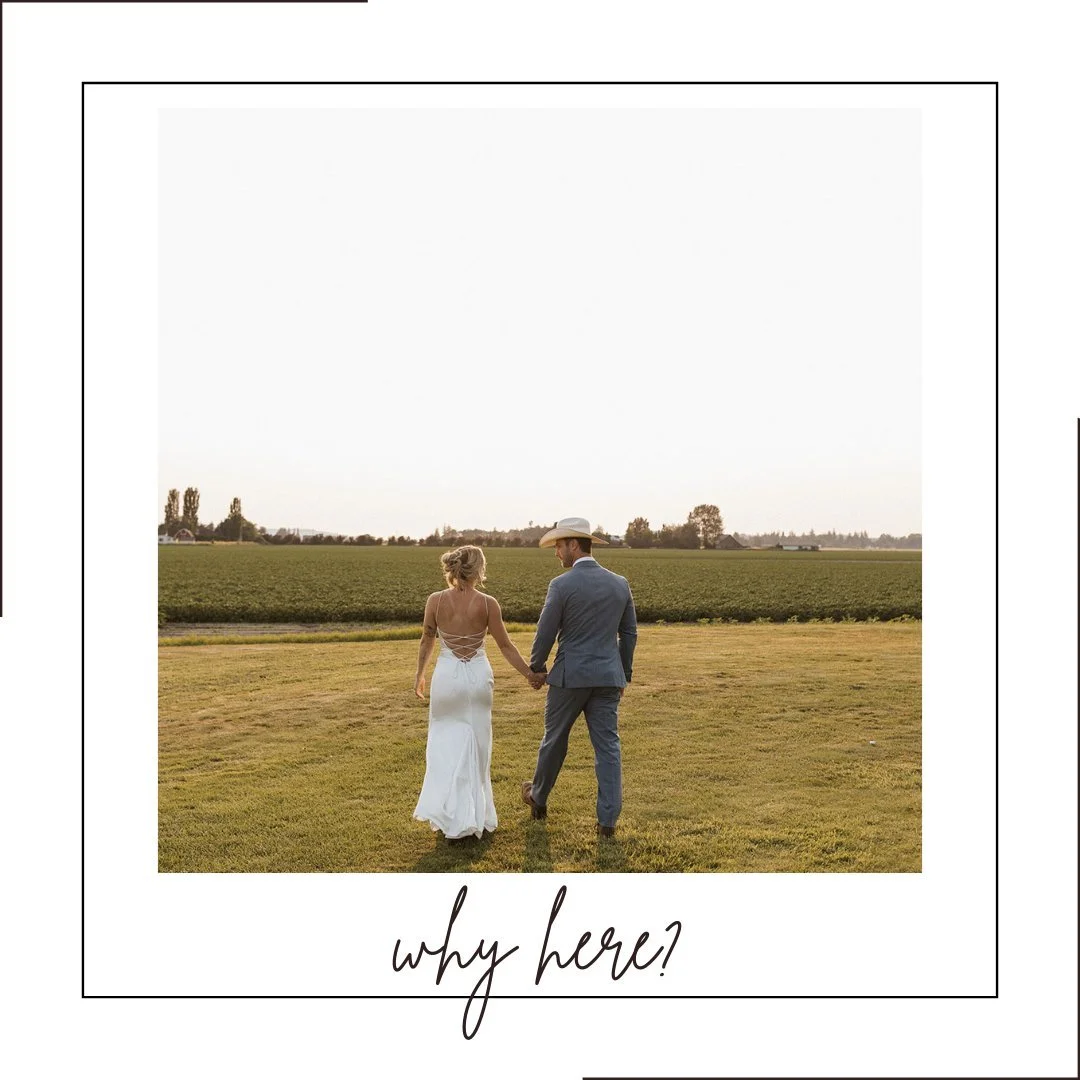 Why Here?: Top 2% soils in the world. Preserved for farming, celebrated with milestones. This land grows more than crops. It grows families. Schedule a tour today by visiting saltboxbarn.com

Photo by Sarah Olivia Photo