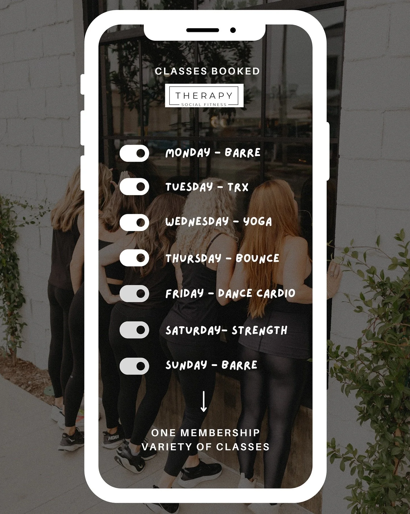 Why pick one when you can have them all? 😉 
One membership. Endless ways to move 

What will your schedule look like? 🔥

New clients enjoy 3 weeks unlimited $69