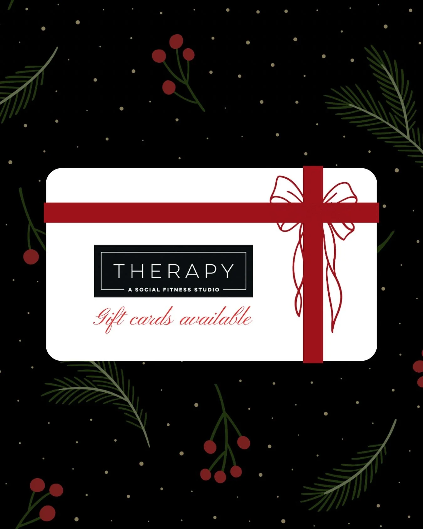 Give the gift of movement this holiday season 🎁 Our gift cards make the perfect stocking stuffer, teacher gift, or holiday party surprise. Easy, thoughtful, and meaningful 👯&zwj;♀️🫶

Purchase by our link in bio, or our website, or stop by the stud
