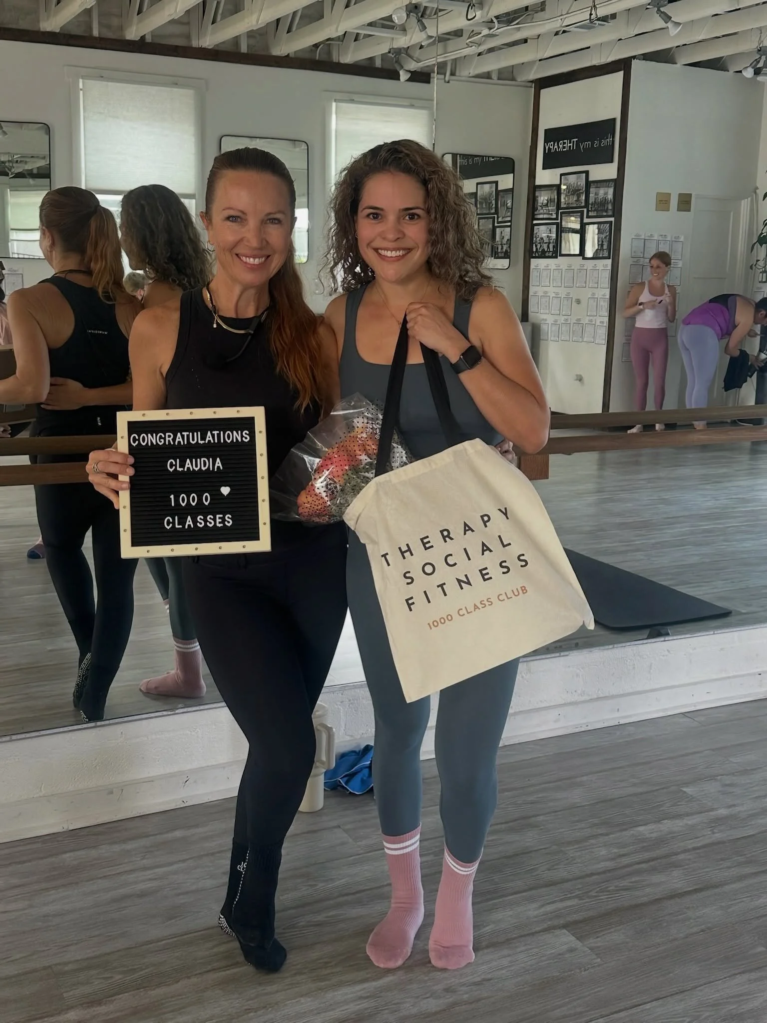 Milestones worth celebrating 🖤✨

So proud of these incredible women for hitting major milestones here at Therapy Social Fitness 👏 Your consistency, energy, and dedication inspire our whole community.

And to everyone else reaching milestones lately