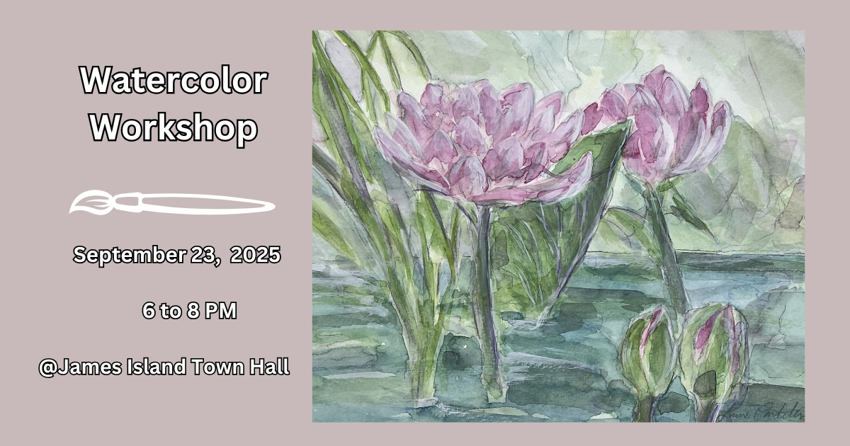 Water Lilies Watercolor Workshop