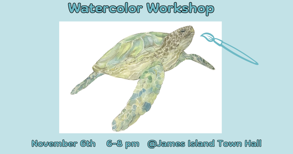 Sea Turtle Watercolor Workshop