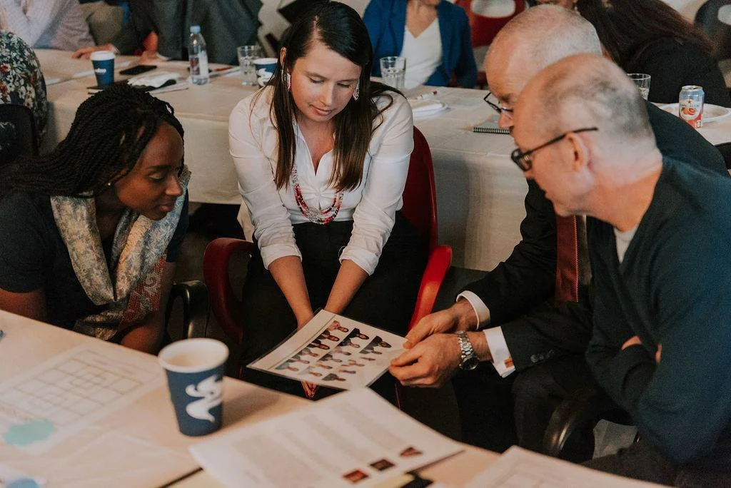 Group discussion about inclusive hiring in the workplace at a corporate workshop