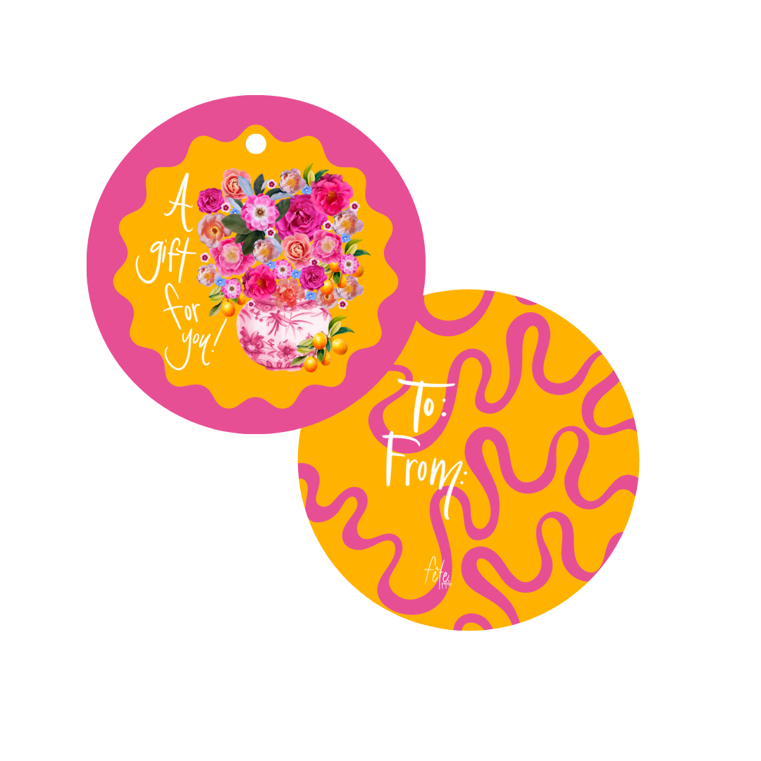 Karey Bancroft x FP Pink Gift Tags
