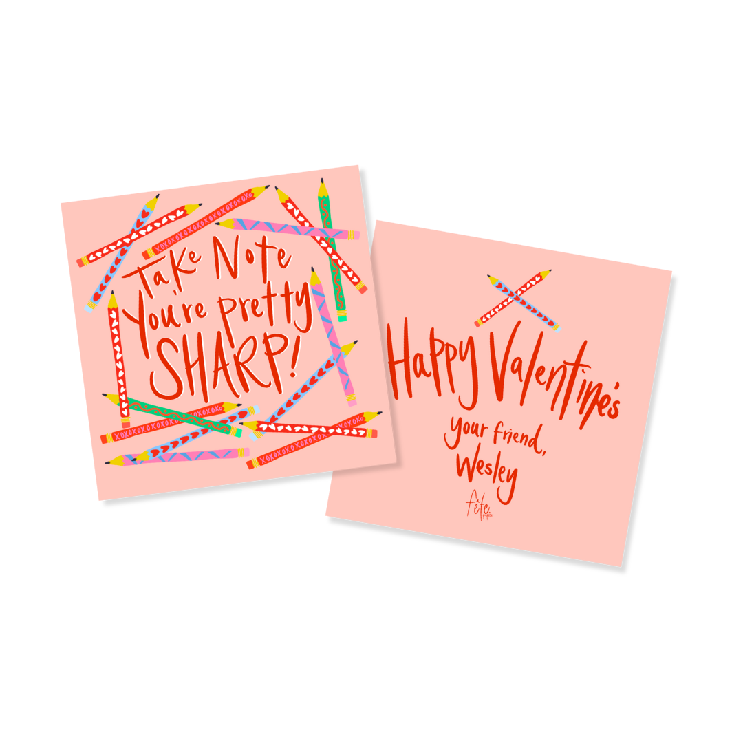 You're Pretty Sharp! Tags or Stickers