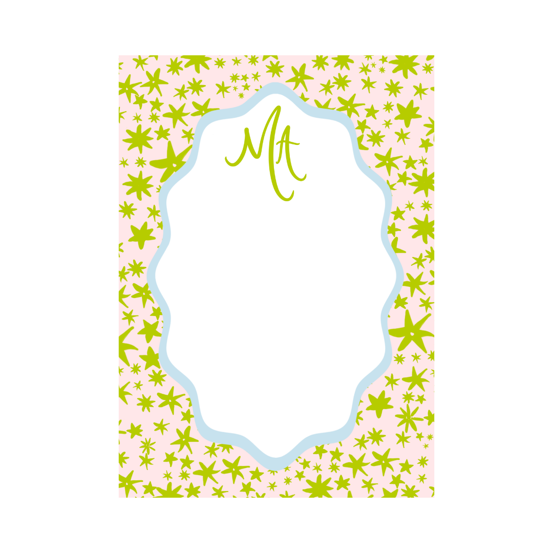 Garden of Fête Stars Notepad