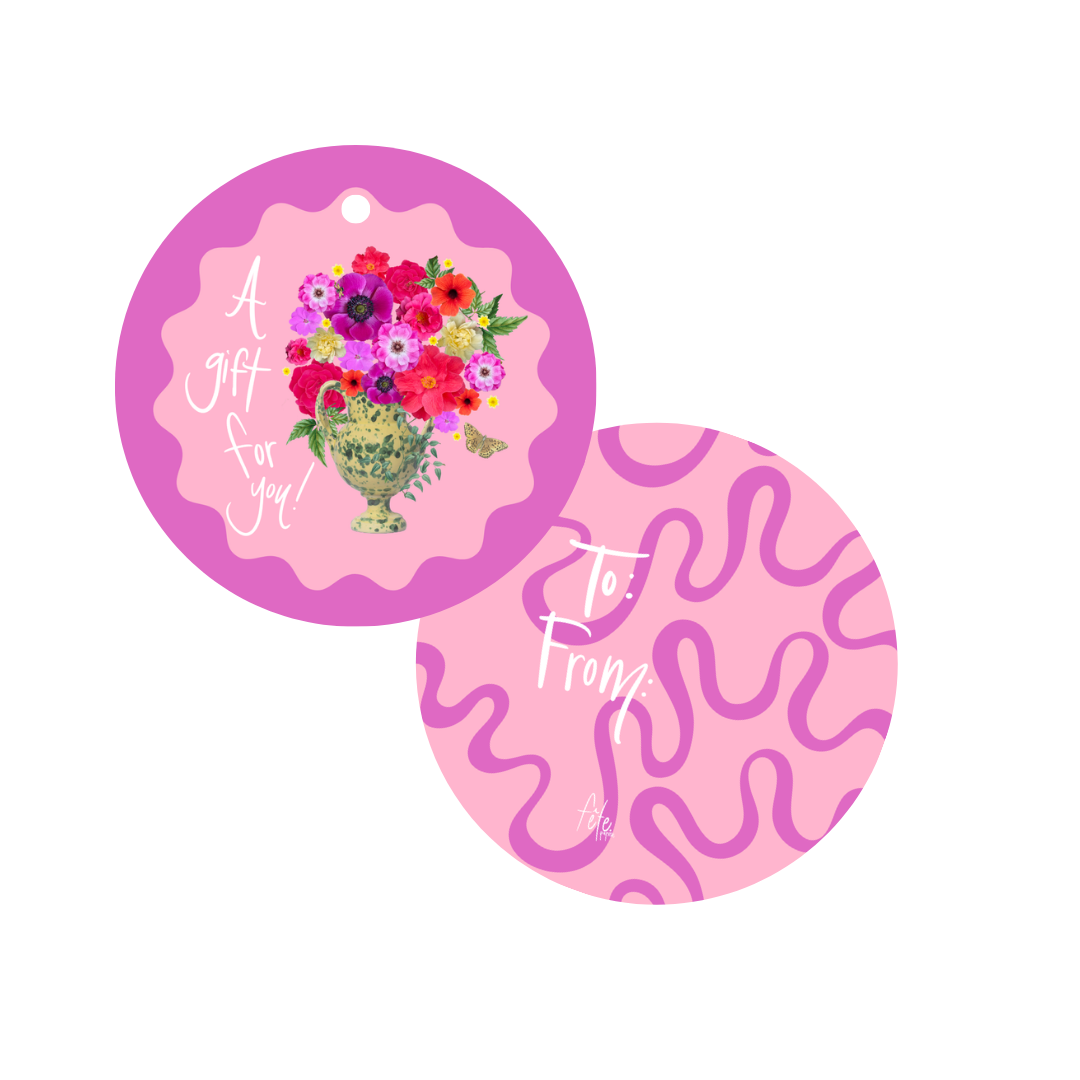 Karey Bancroft x FP Purple Gift Tags